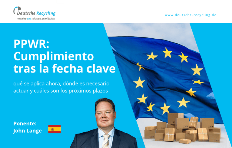 Webinar |&nbsp;PPWR: Cumplimiento tras la fecha clave