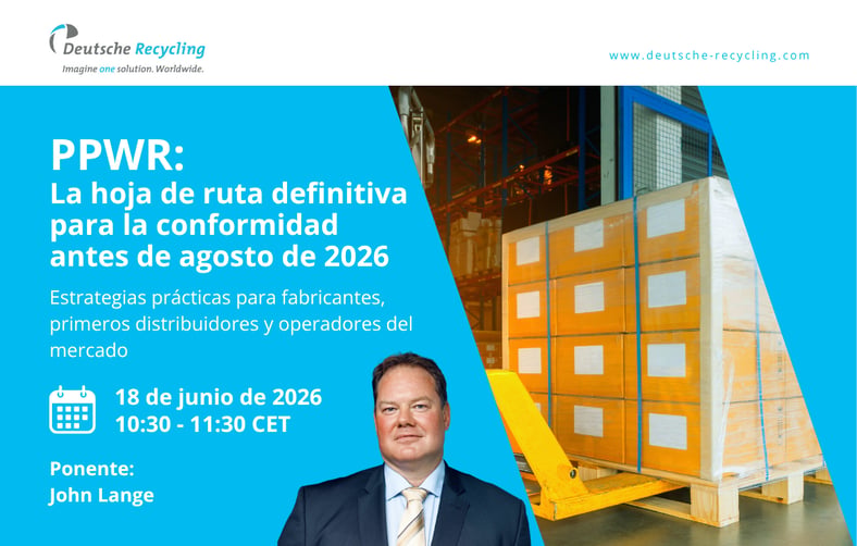 Webinar (ES) | PPWR: La hoja de ruta definitiva&nbsp;para la conformidad antes de agosto de 2026