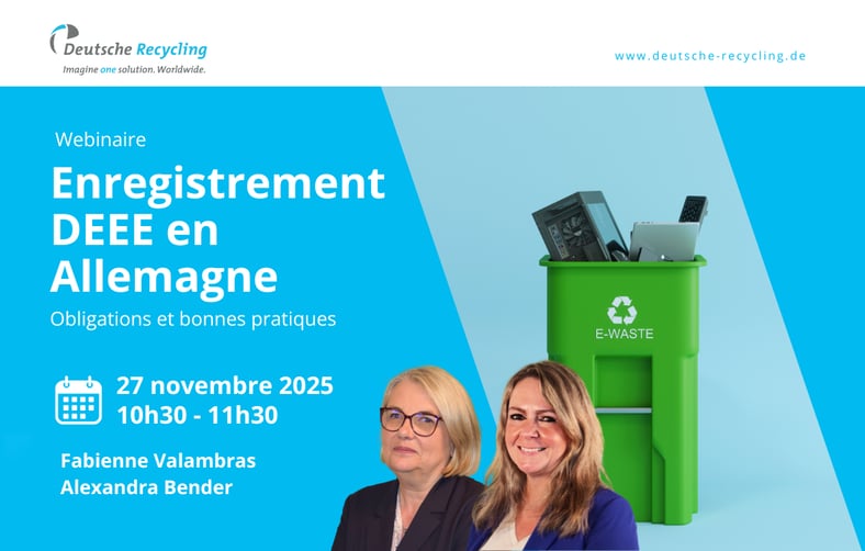 Webinar (FR)| Enregistrement DEEE en Allemagne